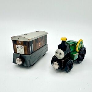 Thomas & Friends Wooden Trains TOBY & TREVOR